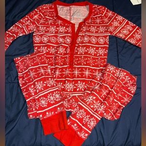 Adult Snowflake Onesie